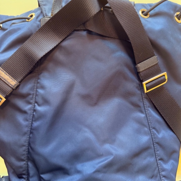 Prada | Navy Re-nylon Tessuto Backpack - Picture 5 of 6